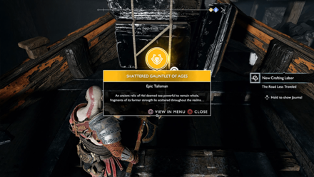 GoW - Family Business Favor Traveler Loot