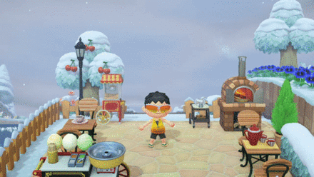 ACNH - Festivale Reaction - Viva.gif