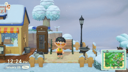 ACNH - Festivale Reaction - Confetti.gif