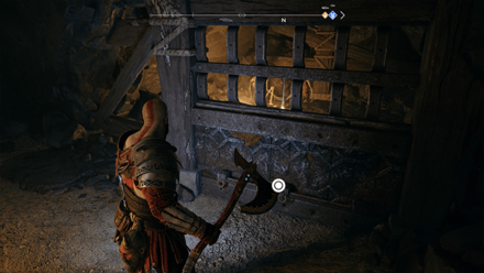 GoW - Family Business Favor Open Gate Near Chain, model:scale