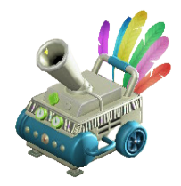 ACNH - The Rainbow version of Festivale Confetti Machine