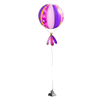 ACNH - The Purple version of Festivale Balloon Lamp
