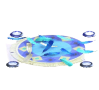 The Blue version of Festivale Stage