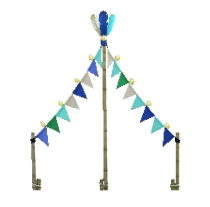 ACNH - The Blue version of Festivale Garland