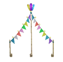 ACNH - The Rainbow version of Festivale Garland