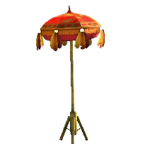ACNH - The Red version of Festivale Parasol