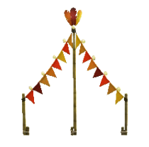 ACNH - The Red version of Festivale Garland