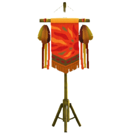 ACNH - The Red version of Festivale Flag