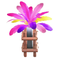 ACNH - The Purple version of Festivale Lamp