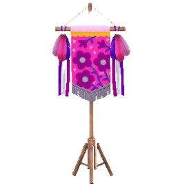 ACNH - The Purple version of Festivale Flag