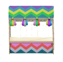 ACNH - The Rainbow version of Festivale Stall
