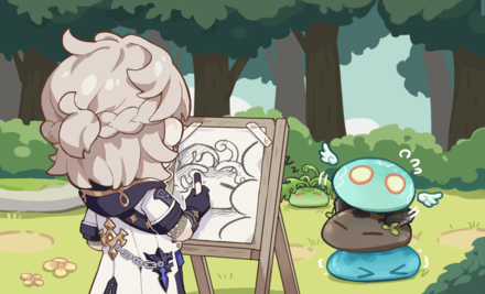 Genshin - Slime Paradise Gallery - Albedo