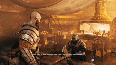 GoW - Deus Ex Malachite Favor Talk to Brok