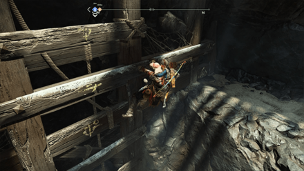 GoW - Deus Ex Malachite Favor Ledge Leading to Coffin