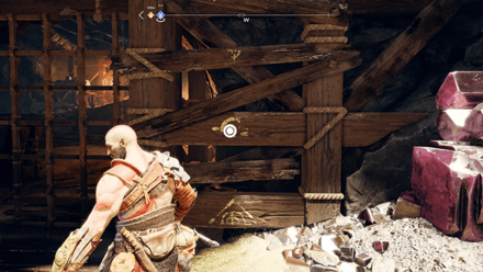 GoW - Deus Ex Malachite Favor Ledge to Boost Atreus