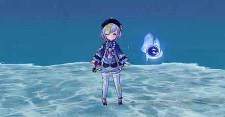 Genshin - How To Use Qiqi to Walk on Water