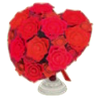 Heart-Shaped Bouquet Image