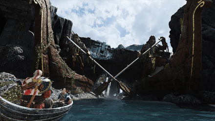 GoW - Heading to The Mason