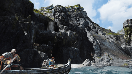 GoW - Heading to the Lookout Tower