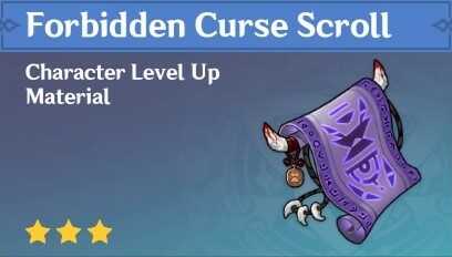 Genshin Impact - How to Get Forbidden Curse Scroll and Effects