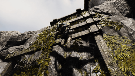 GoW - Lookout Tower Scaffolding Wall