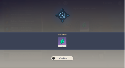 Genshin - Dust of Azoth After Conversion