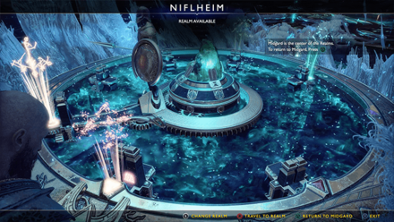 GoW - Realm Travel to Niflheim