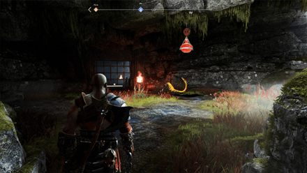 GoW - Hail to the King Tatzelwurm Cave