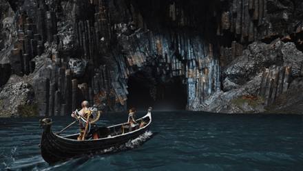 GoW - Hail to the King Konunsgard Cave Entrance