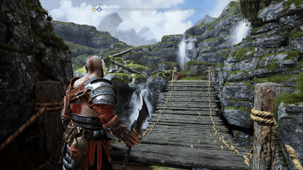 GoW - Hail to the King Konunsgard Bridge