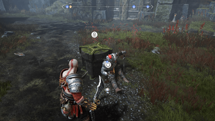 GoW - Hail to the King First Entry Stone