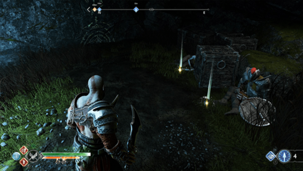 GoW - Hail to the King Sealed Door Hacksilver