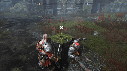 GoW - Hail to the King Second Entry Stone Pedestal