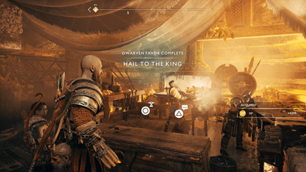 GoW - Hail to the King Favor Walkthrough