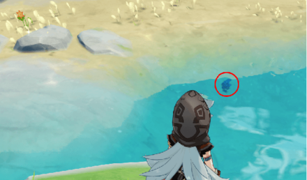 Genshin - Blue Frog Location - Springvale