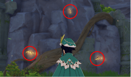 Genshin - Geo Crystalfly Location - Guyun Stone Forest