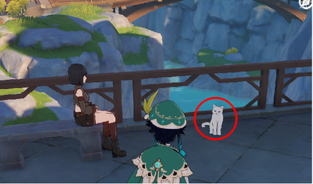 Genshin - Sapphire Location - Wangsheng Funeral Parlor