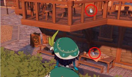 Genshin - Northland Cat Location - Mondstadt City