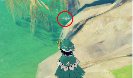 Genshin - Golden Loach Location - Dihua Marsh