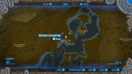 BotW - Master of the Wind Kass Map Location
