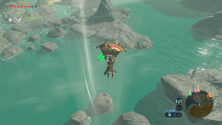 BotW - Master of the Wind Wind Geyser