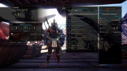 Arena Master Quest 04 Charge Blade Loadout.jpg