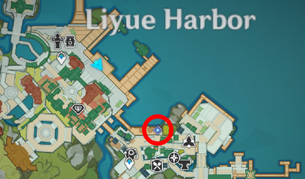 Genshin - Vermeer Liyue Location