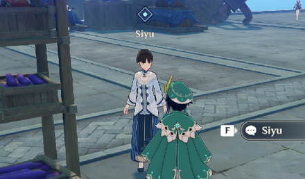 Genshin - Hammer and Wrench - Talk to Siyu