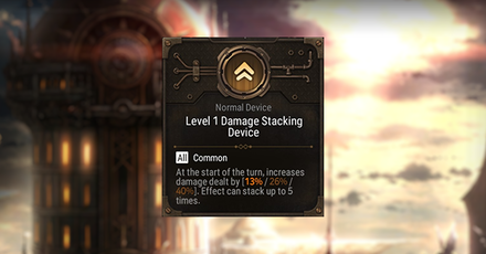 Epic Seven - Damage Stacking Device Rating and Description