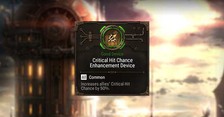 Epic Seven - Critical Hit Chance Enhancement Device Rating and Description
