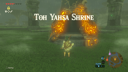 How To Complete The Trial Of Thunder Shrine Quest In BOTW