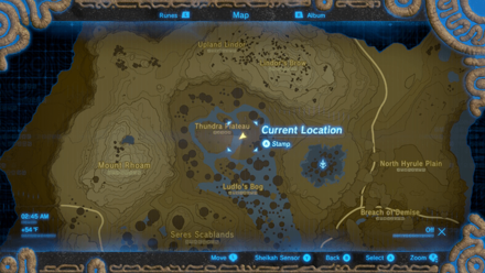 GoW - Trial of Thunder Red Orb Map Location