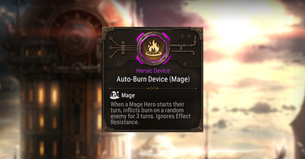 Epic Seven - Auto-Burn Device (Mage) Rating and Description