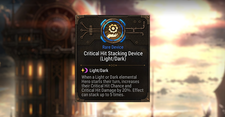 Epic Seven - Critical Hit Stacking Device (Light/Dark) Rating and Description